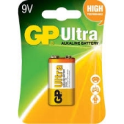 Алкална батерия GP ULTRA 6LF22 /6LR61, 9V, 1 бр., 1604AU21-SB1